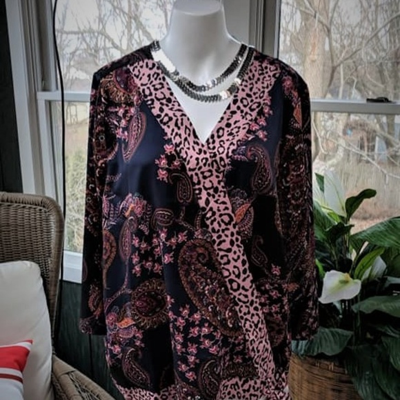 Dress Barn Tops - Dress Barn Poly Blouse - NWT - Size 2X
